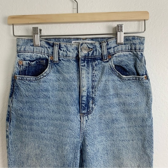 Garage Denim Vintage Straight Acid Wash Jeans - Picture 4 of 17
